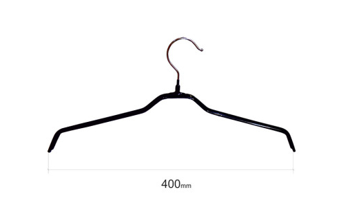 Плечики для одежды type 6 метал. 40см (черная)